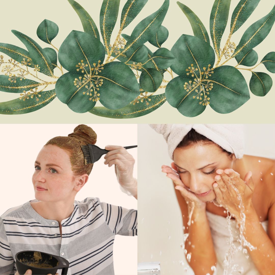 Eukalyptuspulver til hår-og ansigtsmaske Øko 60g