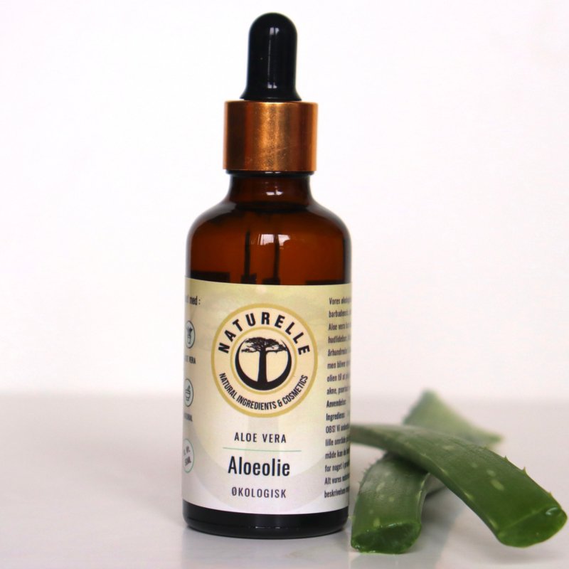 Aloevera olie - Økologisk 50ml - Naturelle.dk