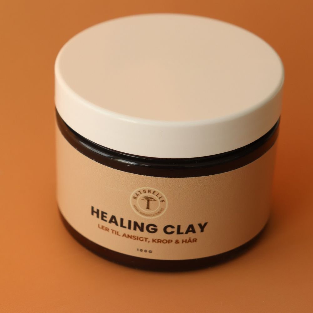 Bentonitler til ansigt, krop og hår - perfekt til ansigtsmaske 100g - Naturelle.dk