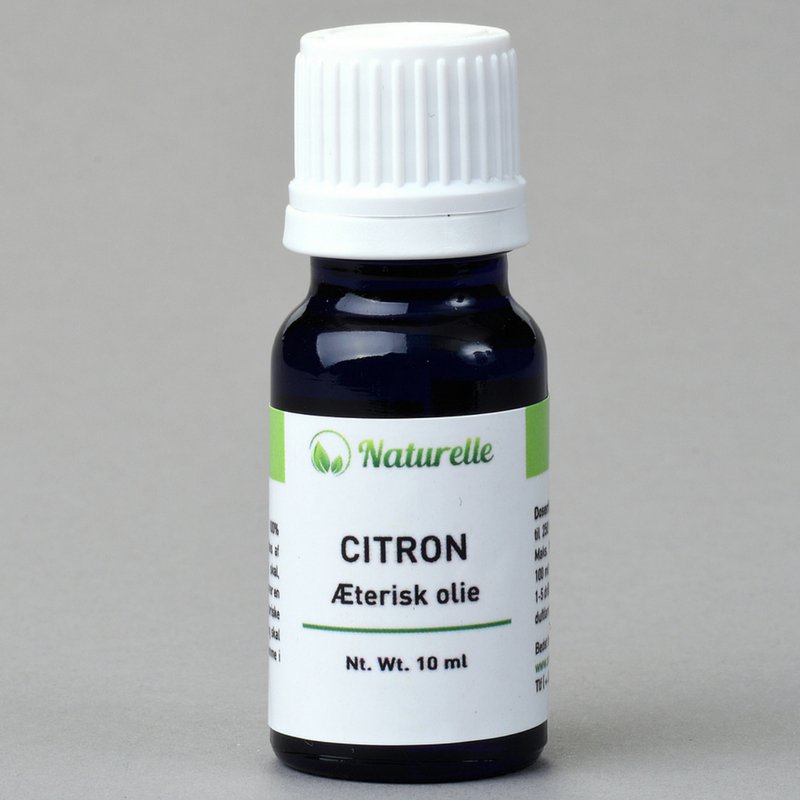 Citronolie økologisk æterisk olie - Naturelle.dk