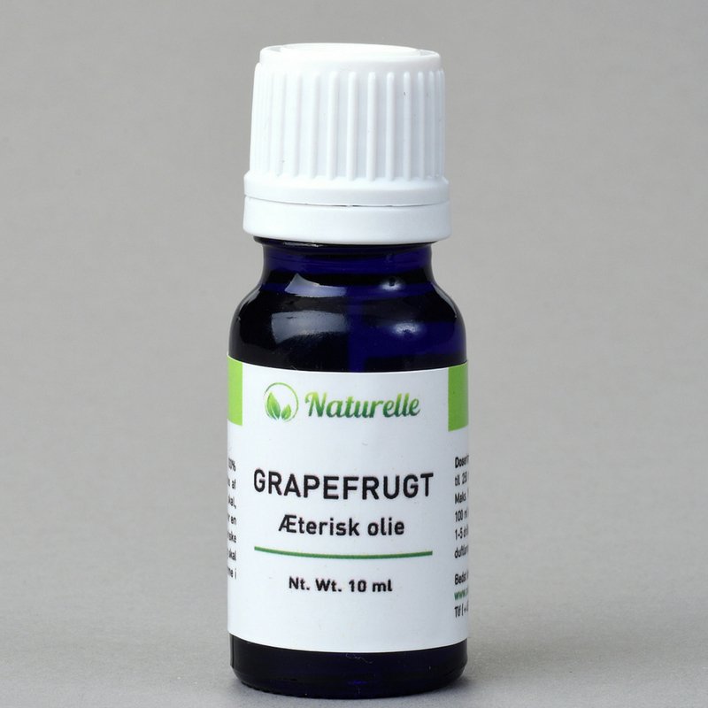 Grapefrugtolie økologisk æterisk olie - Naturelle.dk