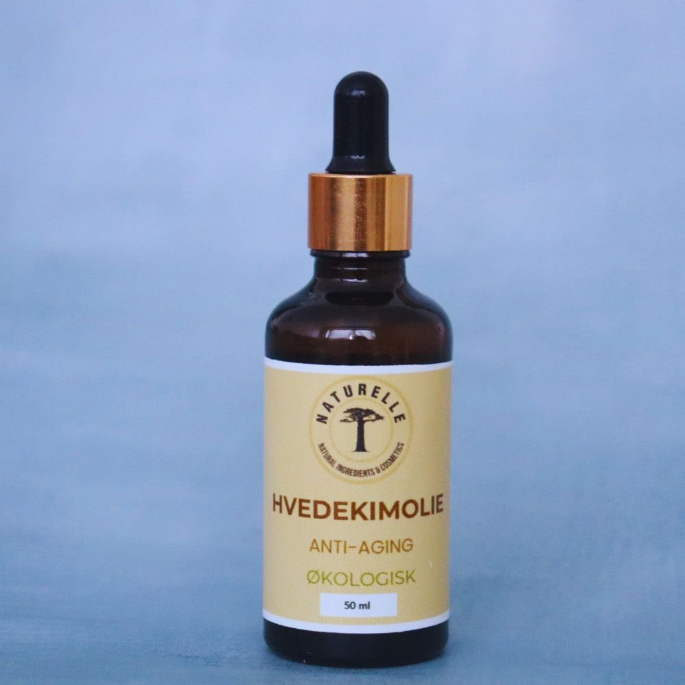 Hvedekimolie Økologisk – Pleje mod rynker & tør Hud - Naturelle.dk