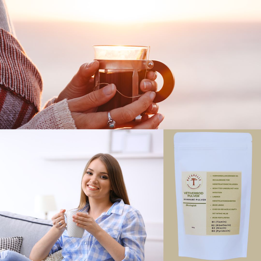 Khamaré pulver - hormonbalance og regulerende for cyklussen 100g - Naturelle.dk