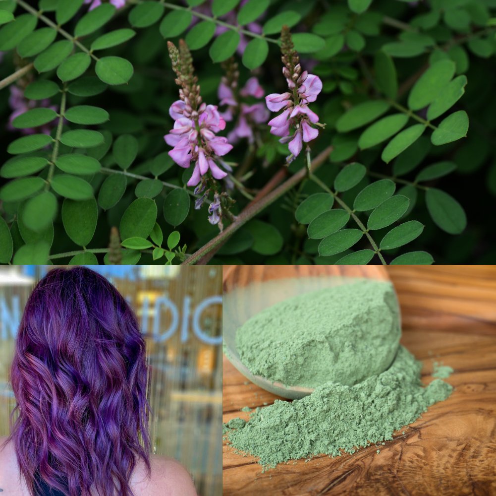 Naturlig indigofarve til hårfarvning - øko 100g - Naturelle.dk