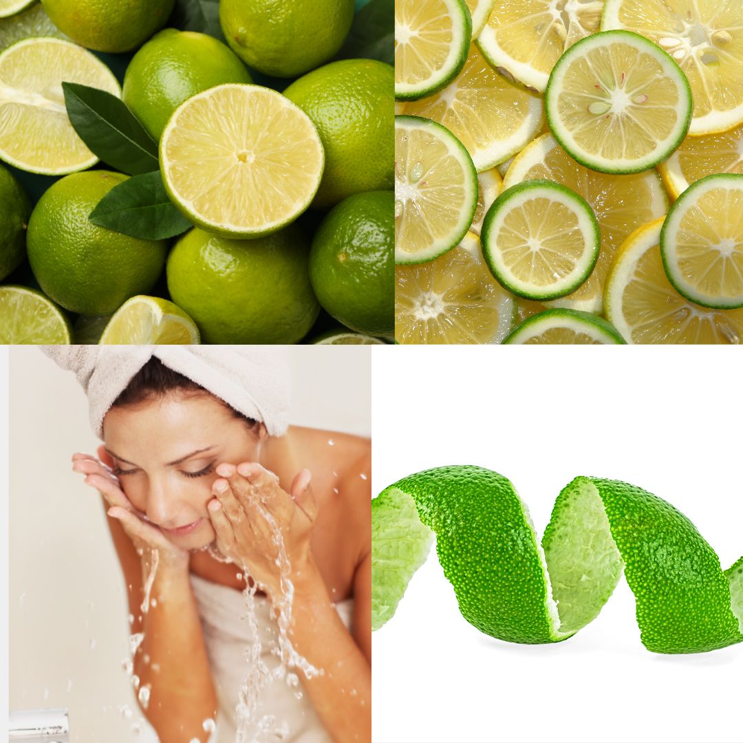 Øko limepulver til ansigtsskrubbe - C - vitaminboost 40g - Naturelle.dk