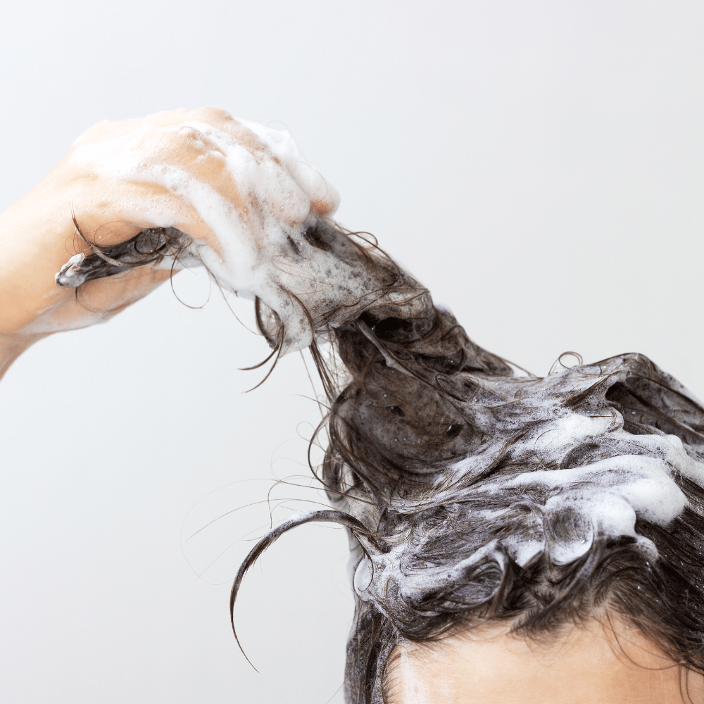 Øko nøddesæbe - pulver| Naturlig vegansk shampoo til skånsom hårvask 100g - Naturelle.dk