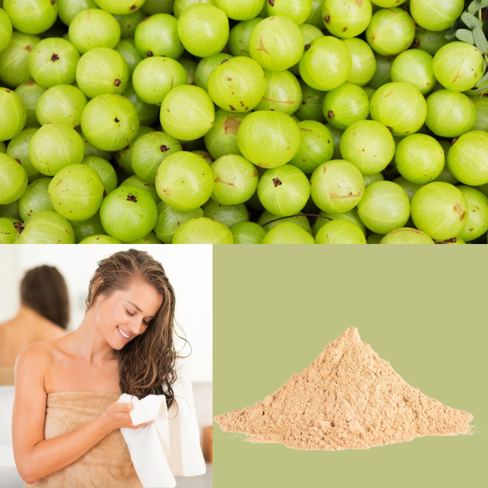 Økologisk amlapulver til en naturlig hårmaske - Naturelle.dk