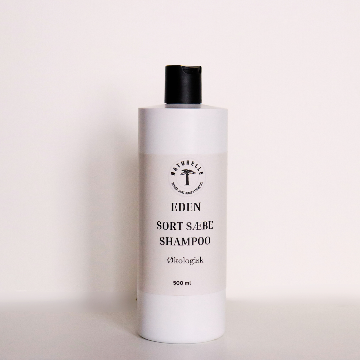 EDEN Sort sæbe shampoo - øko vegan 500ml