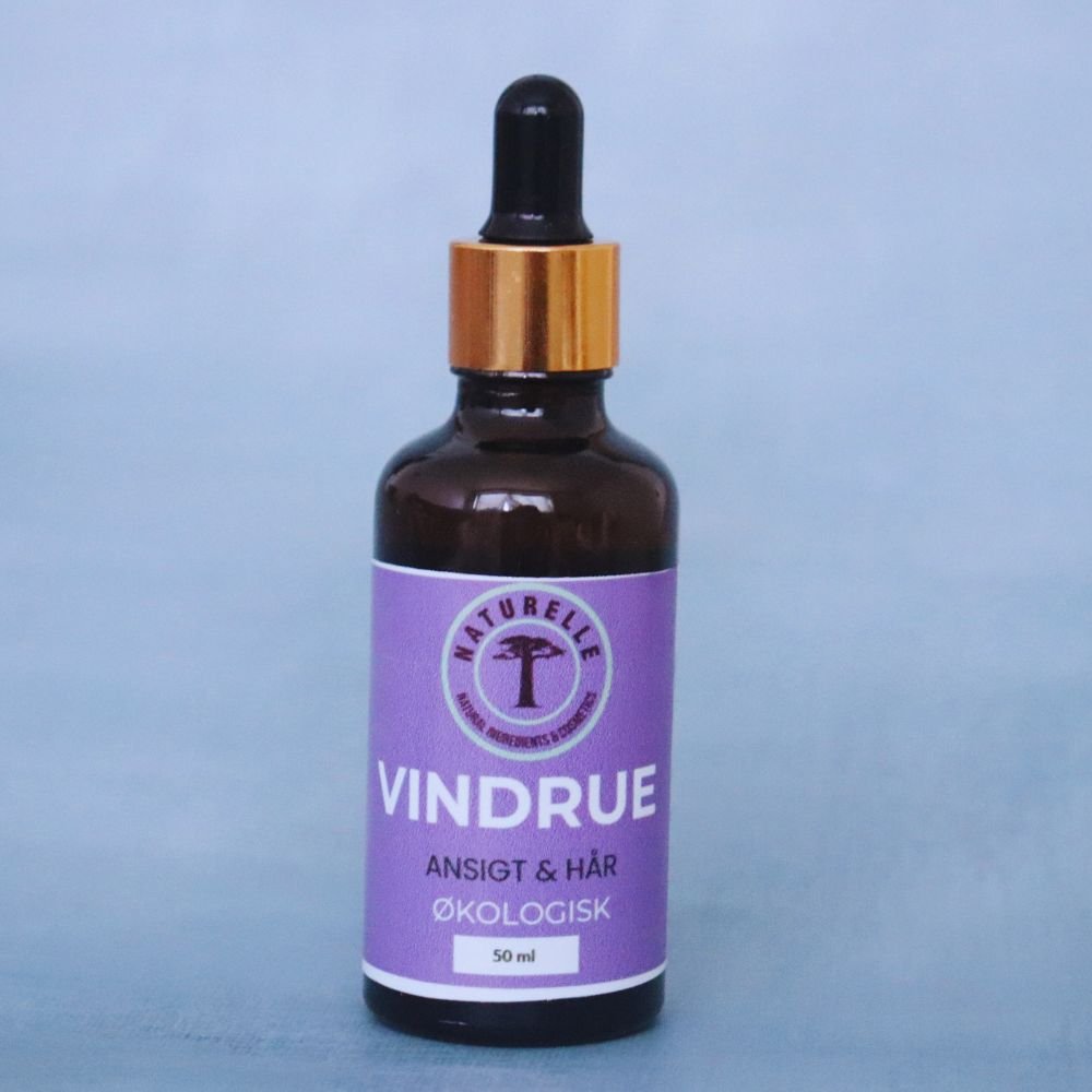 Økologisk Vindruekerneolie – Blødgør og Beskytter Hud og Hår - Naturelle.dk