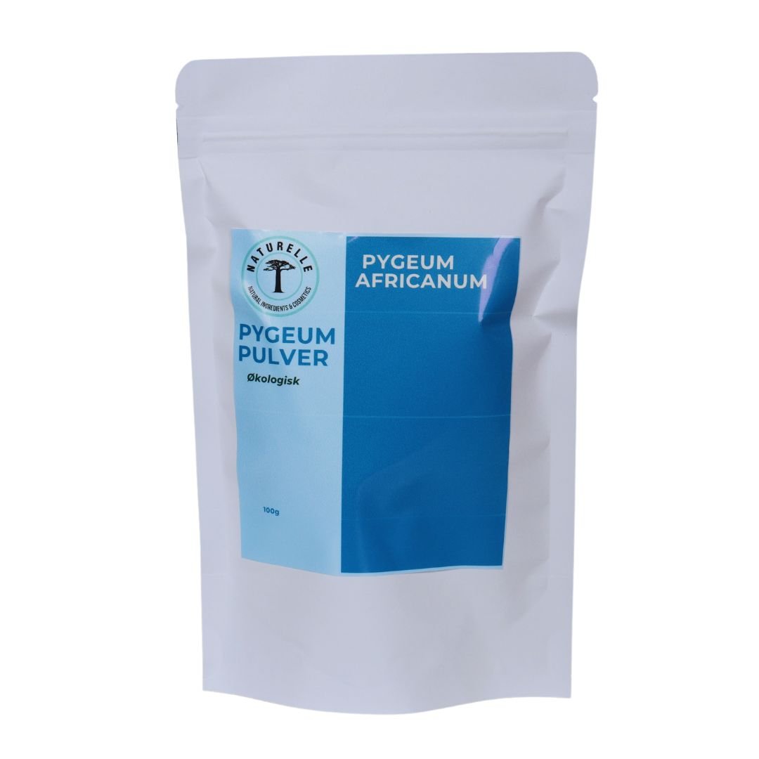 Pygeum pulver støtter sundhed i urinvej & prostata 100g - Naturelle.dk
