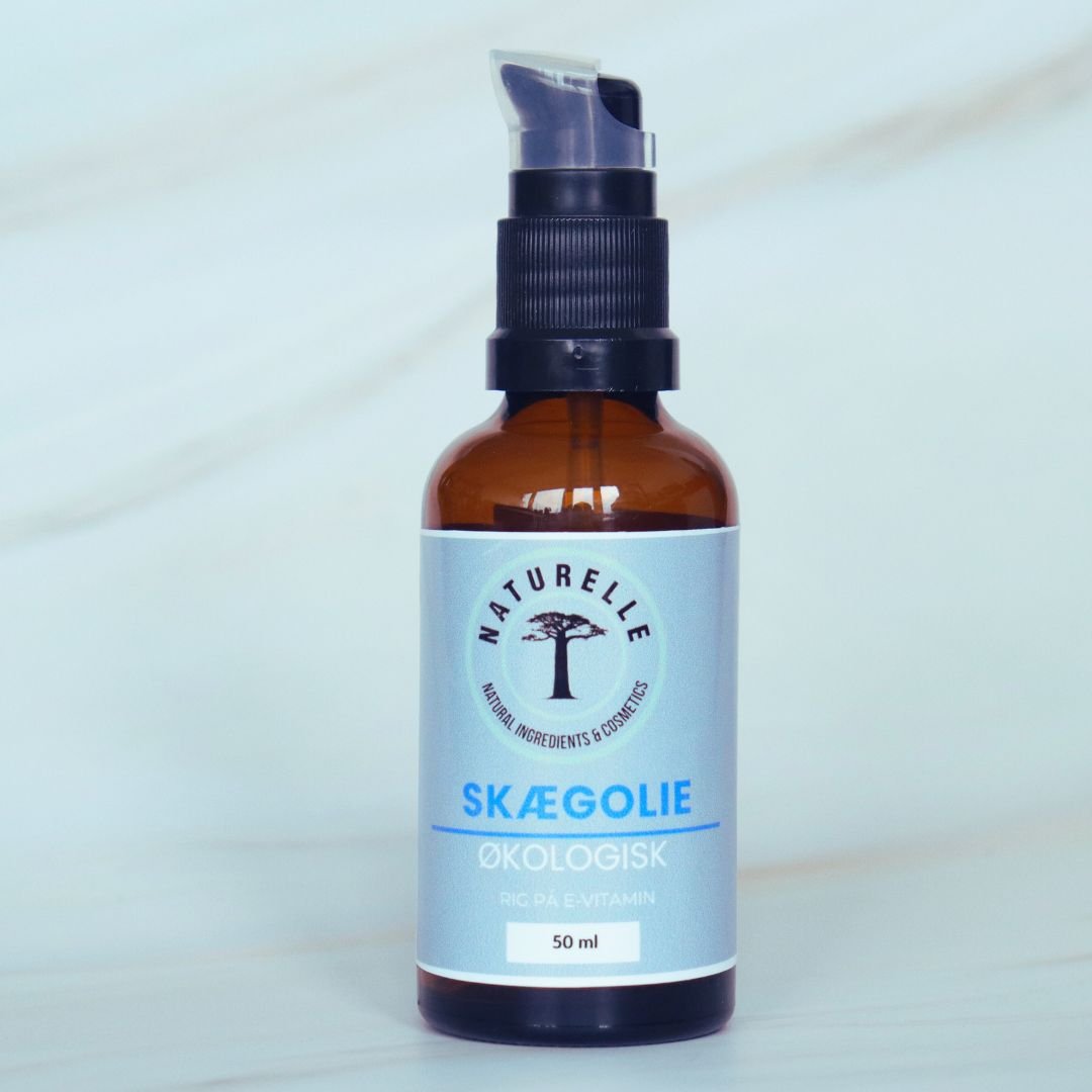 Skægolie til skæghår pleje øko 50 ml - Naturelle.dk