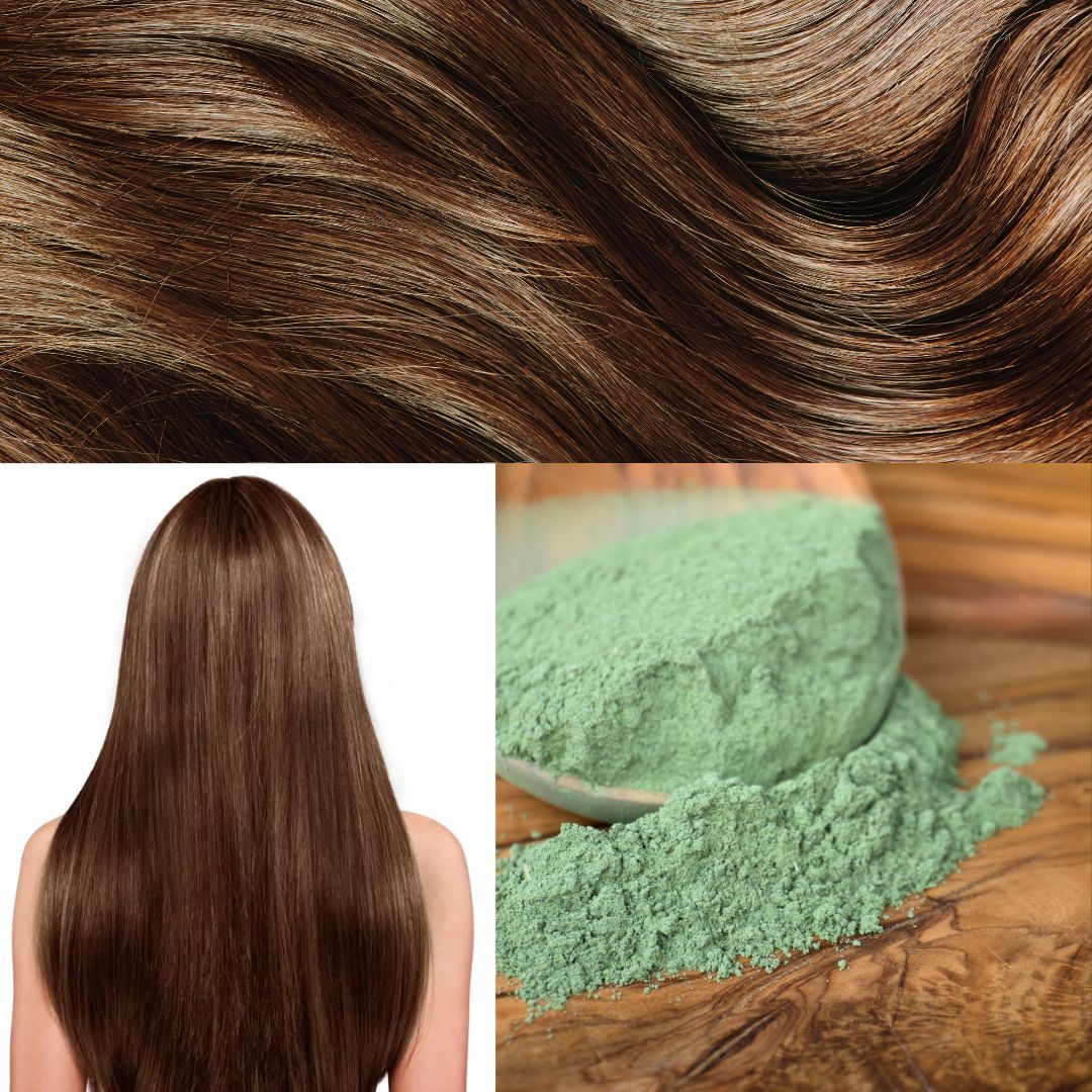 Speciel brun henna hårfarve - øko 100g - Naturelle.dk