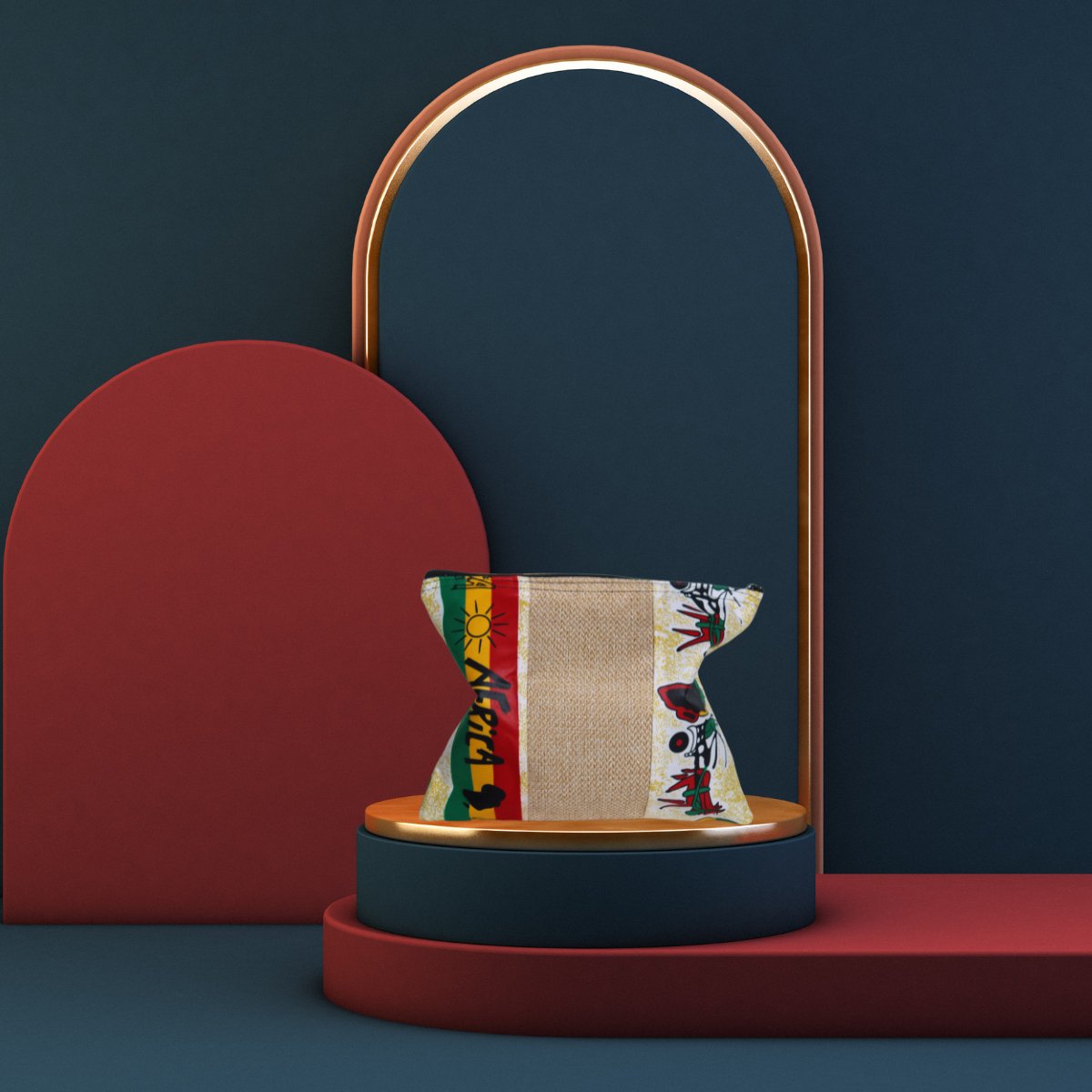 Tata Accra - Flot taske i øko rafia - Naturelle.dk