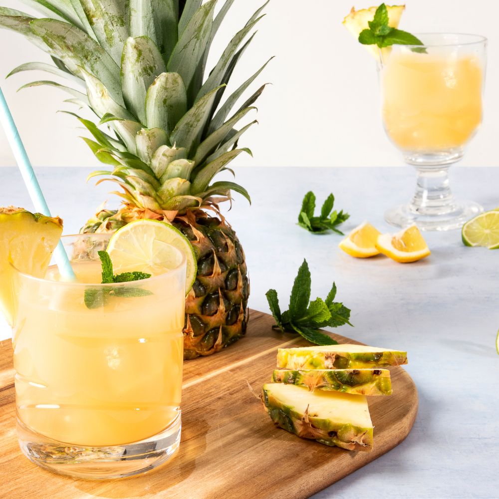 Ananas: Ananasjuice giver friskhed og glød til din ansigtshud - Naturelle.dk