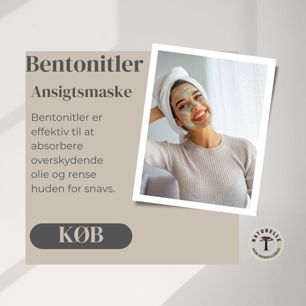 Få glødende hud med bentonitlers dybderensende effekt - Naturelle.dk