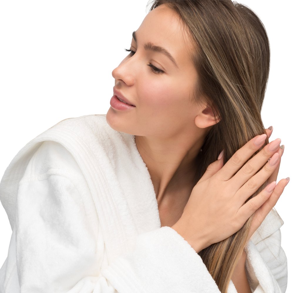 Færdigt med tørt hår !Sheasmør giver masser af næring og fugt til håret - Naturelle.dk