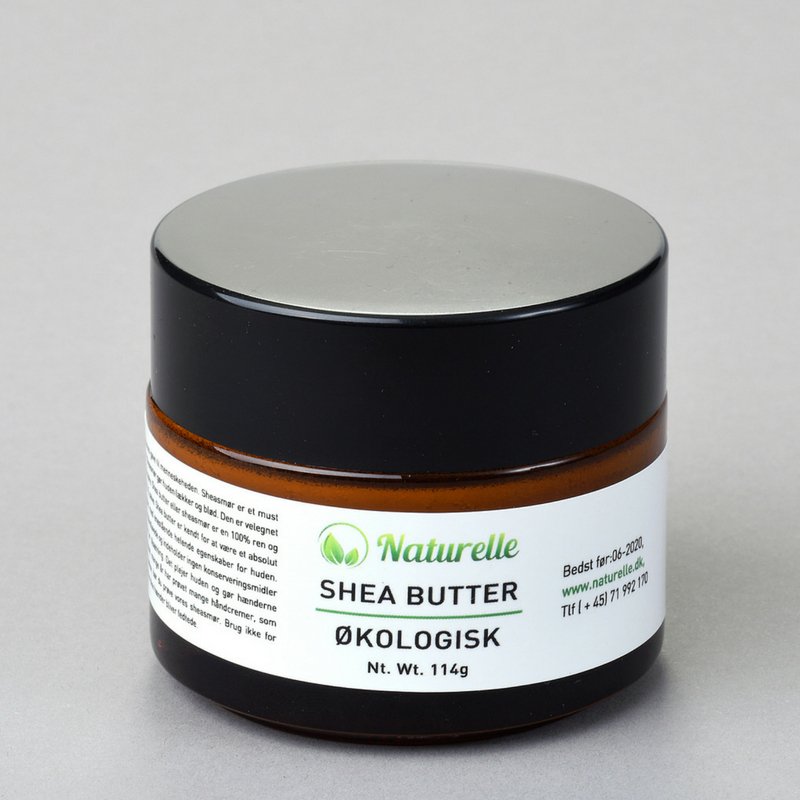 Naturligt Smør Til Hudpleje - Shea Butter Sheasmør Beurre De Karité - Naturelle.dk