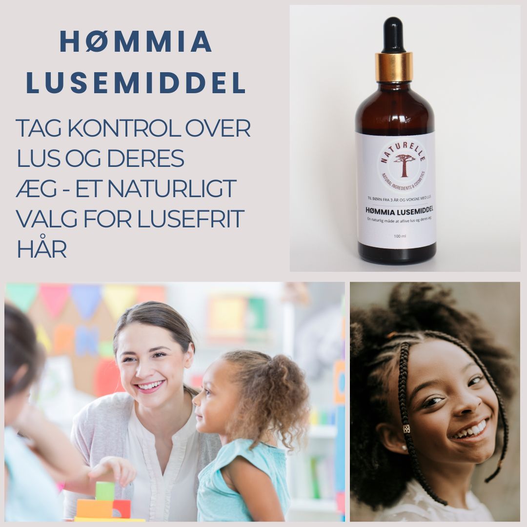 100% naturligt og effektivt lusemiddel - Hømmia 100 ml - Naturelle.dk