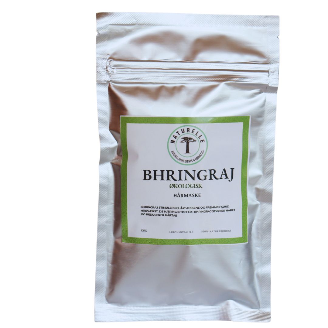 Bhringraj pulver til hårmaske Øko -100g
