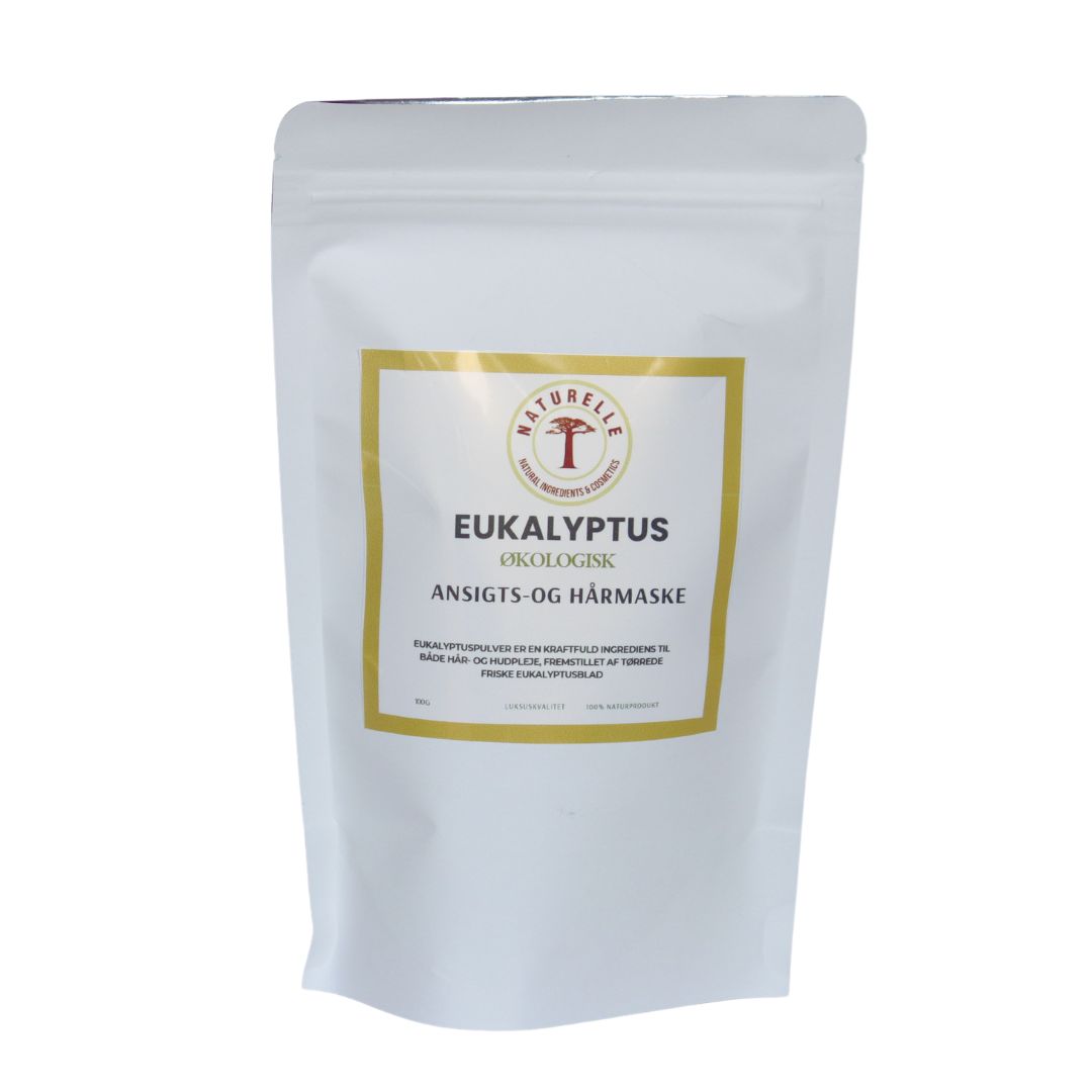 Eukalyptuspulver til hår-og ansigtsmaske Øko 60g