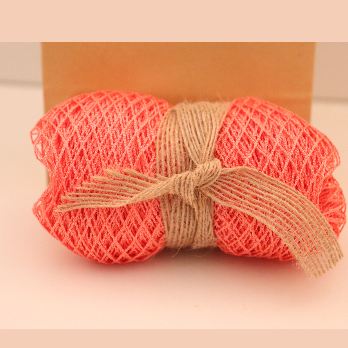 Afrikansk netsvamp til eksfoliering af hud - 70% egyptisk bomuld