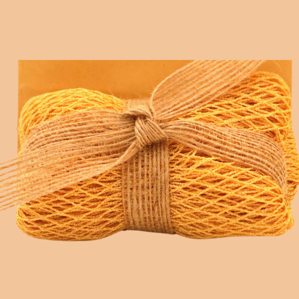 Afrikansk netsvamp til eksfoliering af hud - 100% egyptisk bomuld - Naturelle.dk