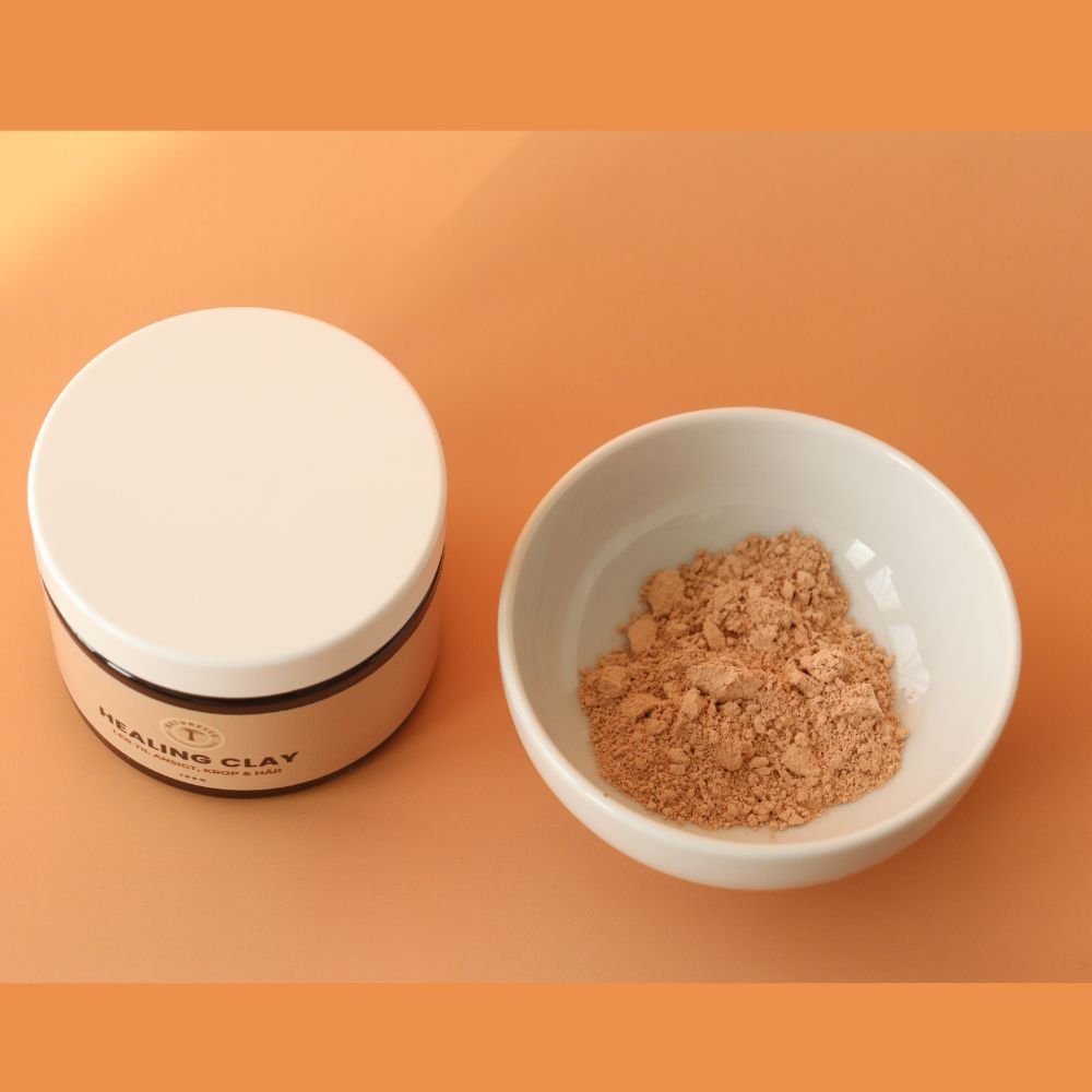 Bentonitler til ansigt, krop og hår - perfekt til ansigtsmaske 100g - Naturelle.dk