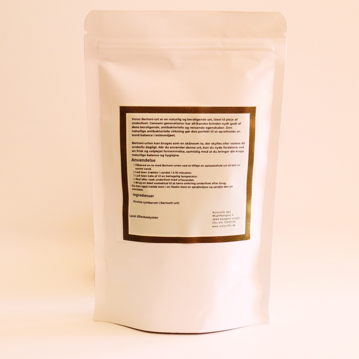 Bertoni urt til intimpleje - lindrer menstruationssmerter 100g