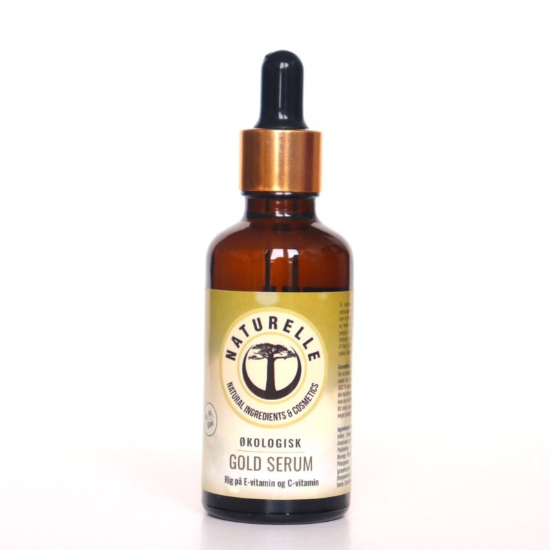 Gold serum - økologisk 100 ml Rig på E - vitamin og C - vitamin - Naturelle.dk