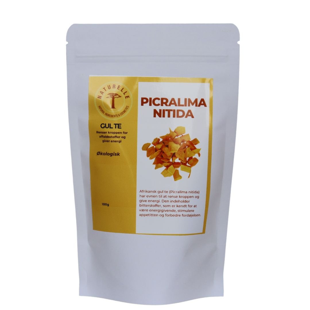 Gul te - energigivende og renser kroppen for affaldsstoffer 30 stk. - Naturelle.dk