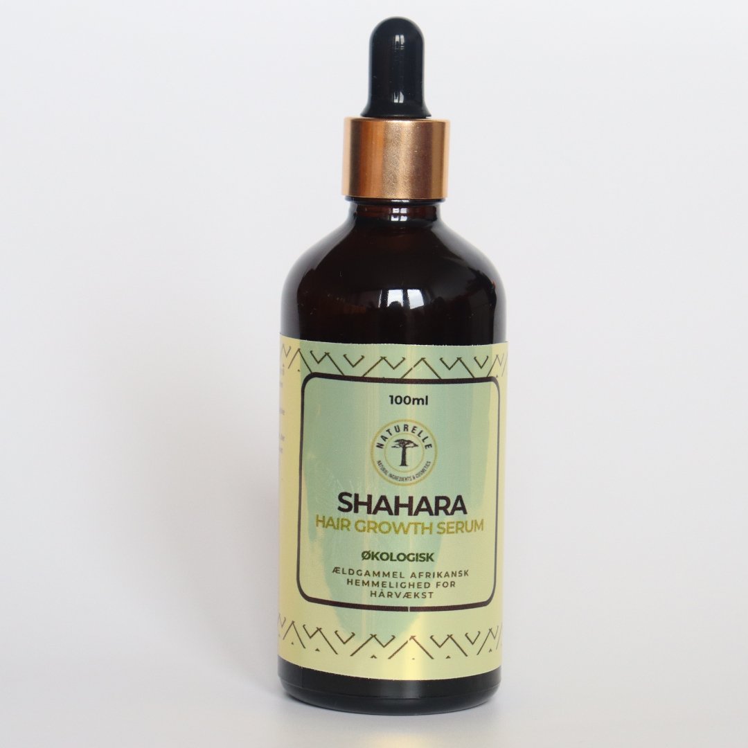 Hårvækstserum Shahara Hair Growth Oil til afrohår 100 ml - Naturelle.dk