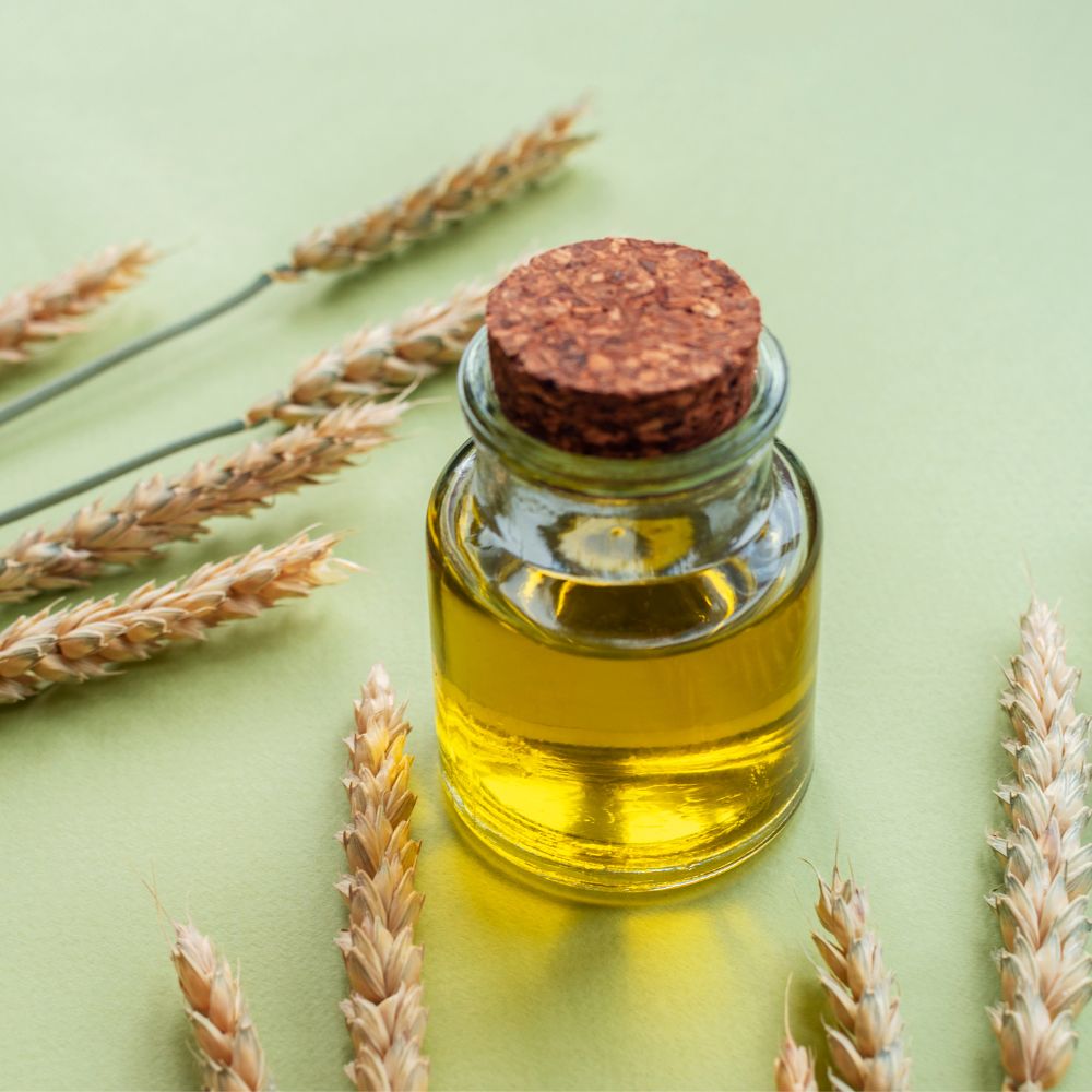 Hvedekimolie Økologisk – Pleje mod rynker & tør Hud - Naturelle.dk