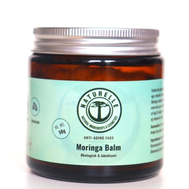 Moringa Balm - Anti - aging face - Økologisk & håndlavet - Naturelle.dk