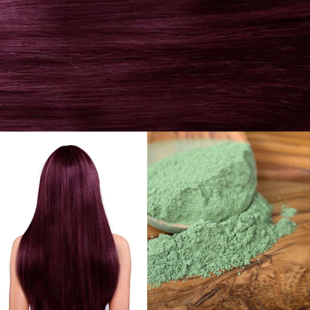 Naturlig kastanjebrun hårfarve - øko 100g - Naturelle.dk