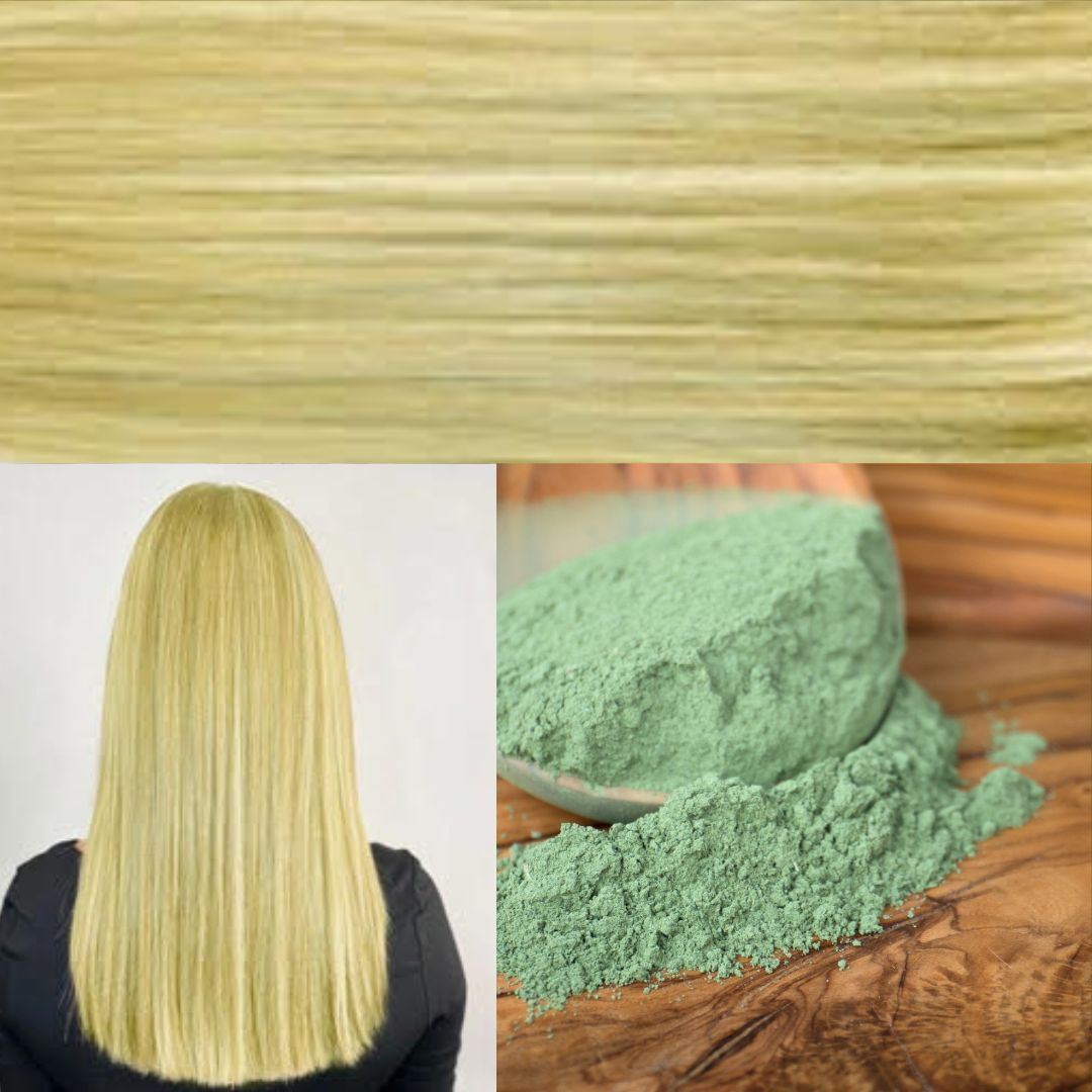 Naturlig vaniljeblond hårfarve - øko 100g - Naturelle.dk