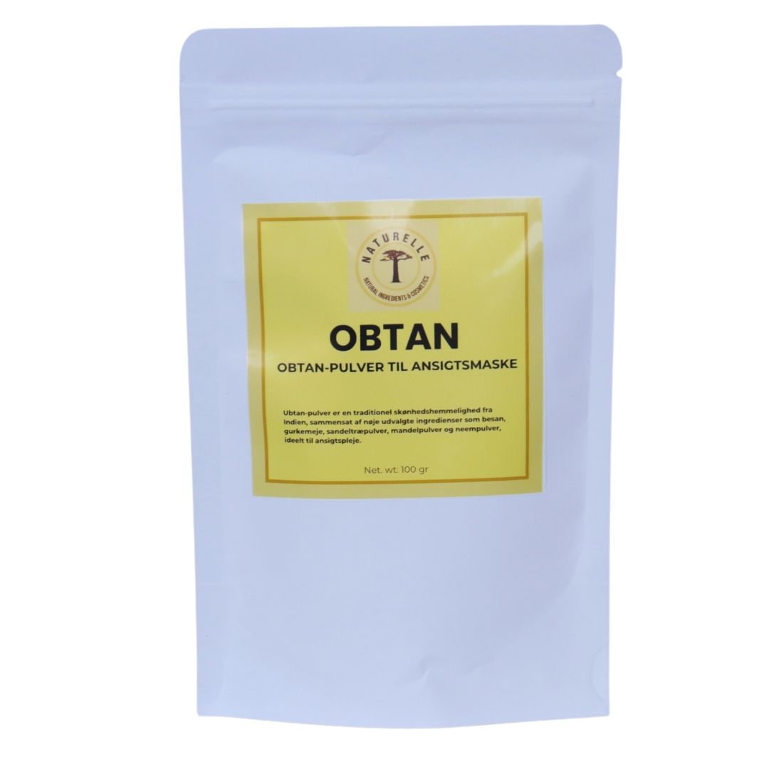 Obtan - pulver til ansigtspleje - lysner og fjerner pigmenter øko 50g - Naturelle.dk