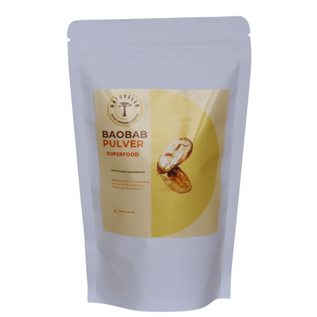 Økologisk baobabpulver superfruit 100g - Naturelle.dk