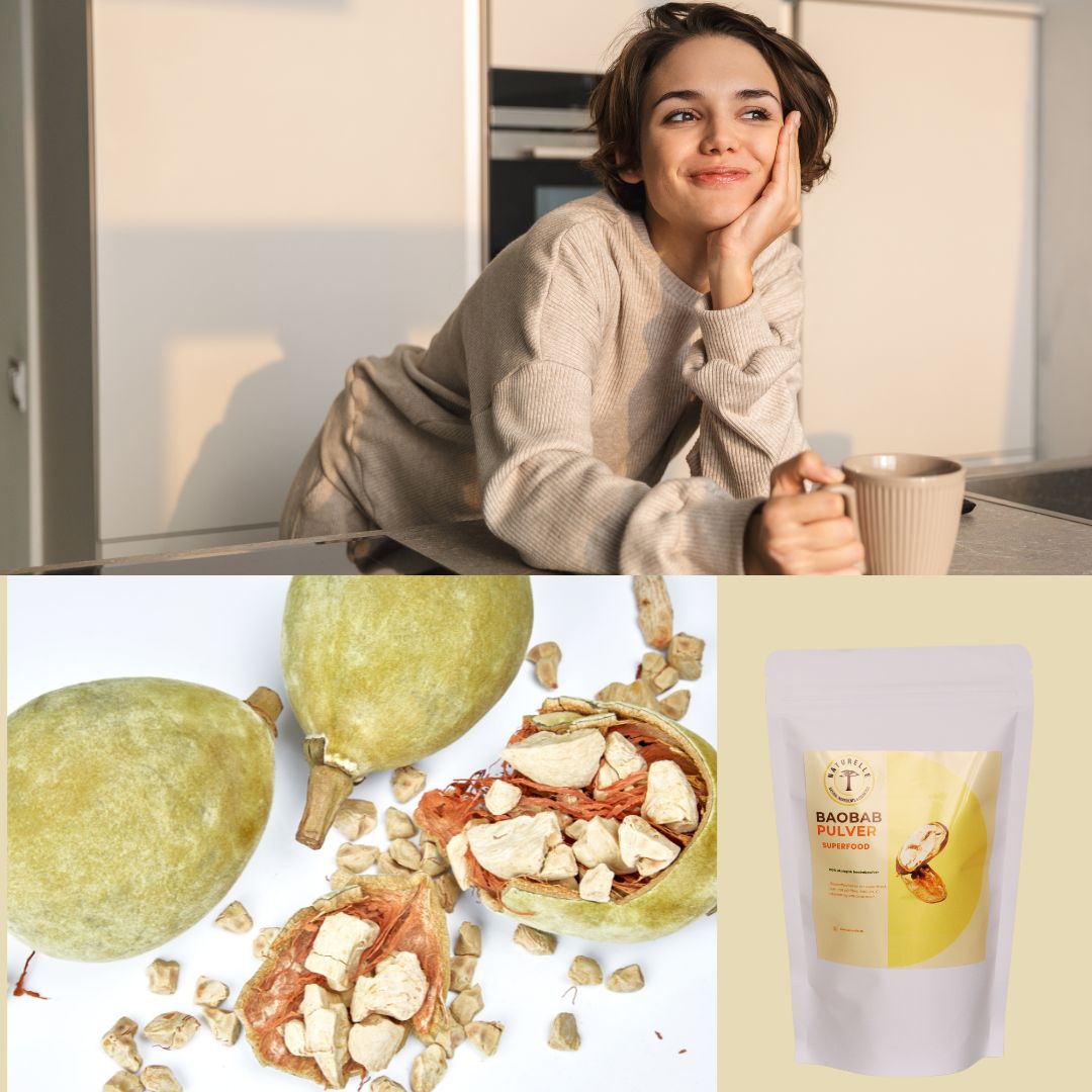 Økologisk baobabpulver superfruit 100g - Naturelle.dk