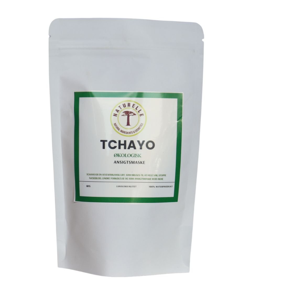 Økologisk Tchayopulver til hud, akne og bumser 60g - Naturelle.dk
