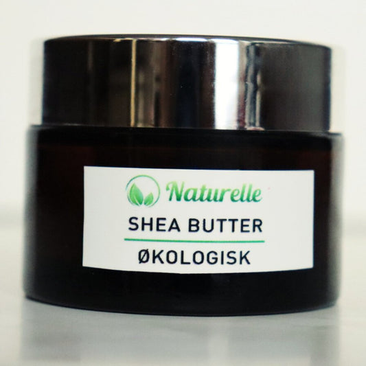 Shea Delux øko - koldpresset luksus sheasalve 30g - Naturelle.dk