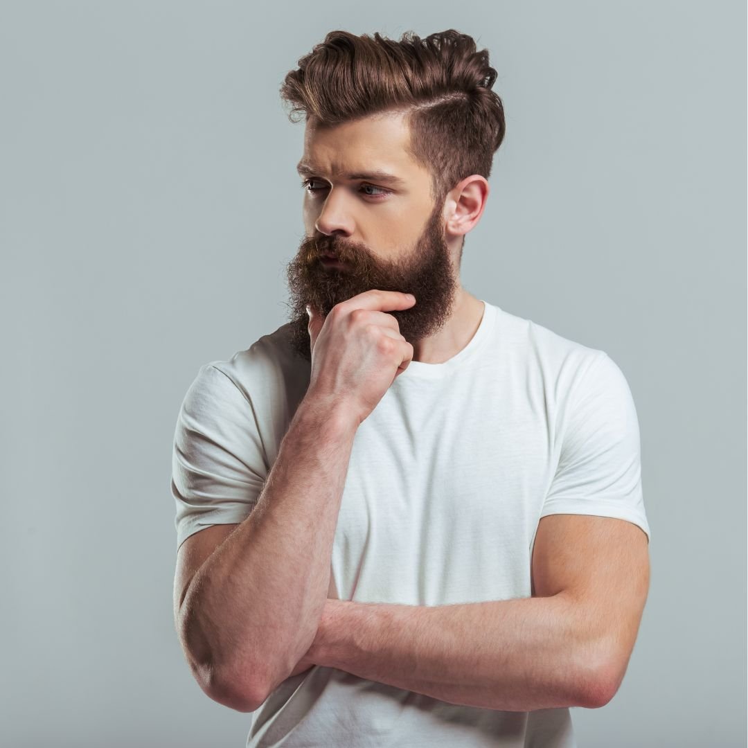 Skægolie til skæghår pleje øko 50 ml - Naturelle.dk