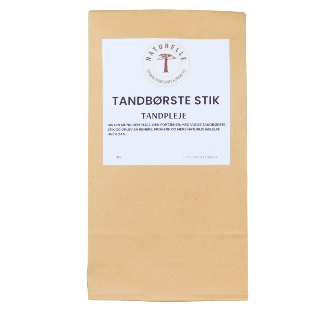 Tandbørste stik til tandpleje 50g - Naturelle.dk