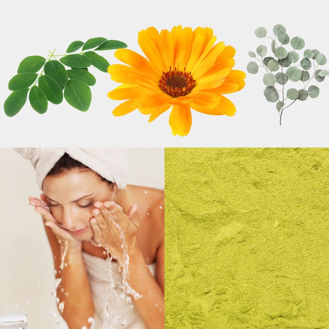 Urteblanding til ansigts - maske og dampning øko 100g - Naturelle.dk