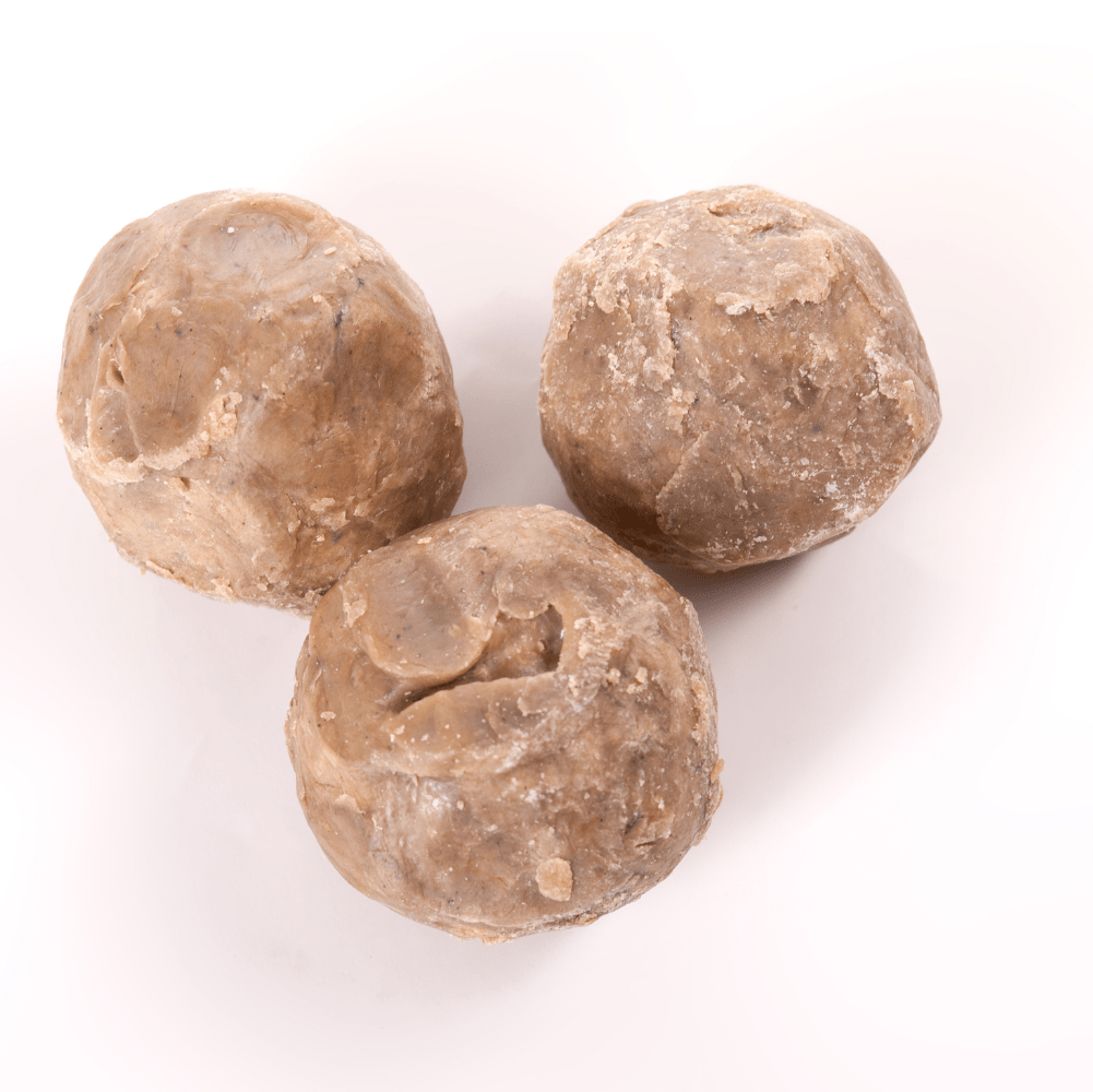 Autentisk sort afrikansk sæbe til ansigtspleje - Øko & Vegan 50g - Naturelle.dk